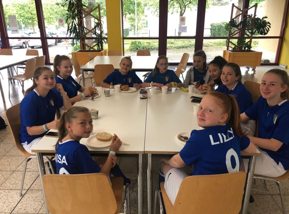 D-Mädchen bei der Mini WM in Kaiserslautern dabei